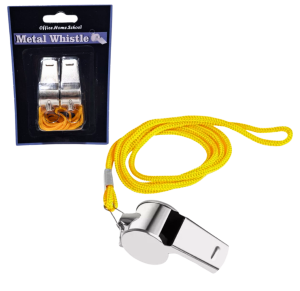 APITO DE METAL C/2 PÇS -  MA-1001