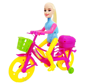 BONECA C/BICICLETA A CORDA - GK0815