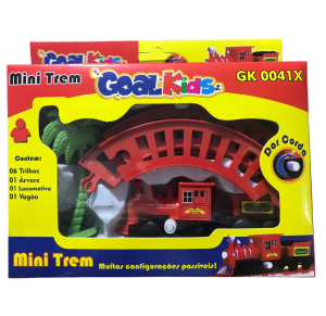 TRENZINHO A CORDA COM TRILHO - GK0041