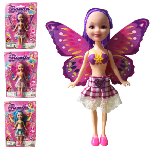 BONECA FADA GAROTA FELIZ - GK3341