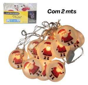 NT - PISCA LED 10L BOLA AMBAR 6X200CM- NTN1080C127V