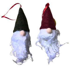 NT - ENFEITE CABEÇA GNOMO 16CM - NO - NTA10086