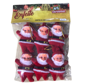 NT - ENFEITE NOEL C/6 PÇS - Z5227