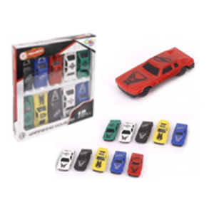 CARRO RODA LIVRE COLEÇÃO 10PCS - WBC2492