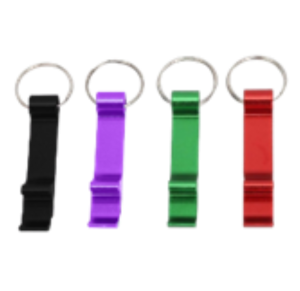 CHAVEIRO METAL ABRIDOR GARRAFA C/12 PÇS - 56001