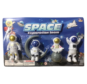 BONECO ASTRONAUTA C/4 PÇS - TS89046