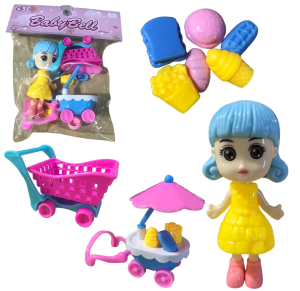 BONECA BABYBELL C/ACESSORIOS - AKT4794