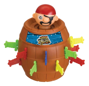 BARRIL DO PIRATA C/16 ADAGAS 15,5X11CM - ZFT134