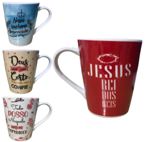 CANECA TULIPA 290ML - RELIGIOSA