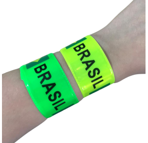 BRASIL PULSEIRA PLASTICO C/20 PÇS - AX20925-A