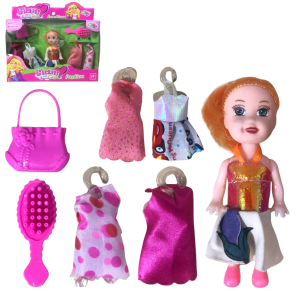 BONECA FASHION C/ACESSORIOS - WBU2803