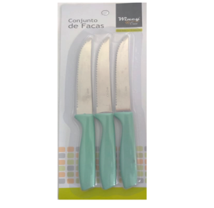 FACA C/3 UNID 21CM - IXB06071