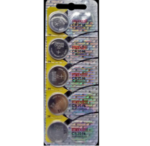 BATERIA CR2016 MAXELL CARTELA C/5 UNID