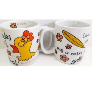 CANECA 300ML - AMIZADE GALINHA