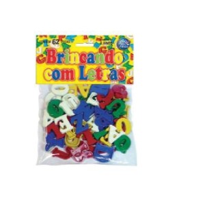 JOGO BRINCANDO C/LETRAS 62 PC - 4744