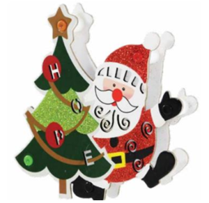 NT - DECORAÇÃO PAPAI NOEL+ARVORE - NTM30311