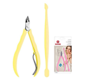 ALICATE P/CUTICULA + ESPATULA MUNDIAL SANDY - R756S