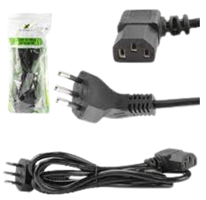 CABO DE FORÇA 3 PINOS 90° 1,5M- XC-CF-10