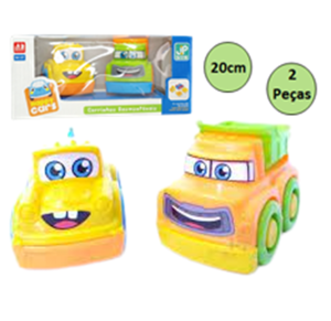 HAPPY CARS C/2 PÇS 20CM - 257