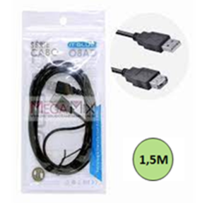 CABO USB MACHO X FEMEA C/ 1,5M - LE-803