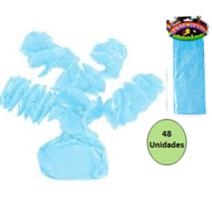 PAPEL DE BALA AZUL CLARO C/48 UNID