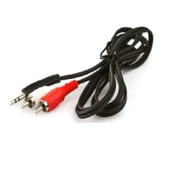 CABO P2 X 2RCA - 1,5 METROS