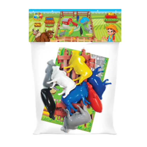 KIT MINHA FAZENDA III BOI/CERCA/CENARIO - 325
