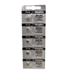 BATERIA 364 ENERGIZER CARTELA C/5 UNID