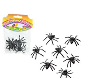 ARANHA PRETA C/5 PÇS