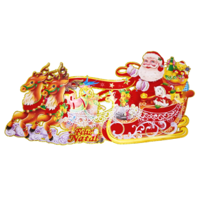 NT - ENFEITE NOEL NO TRENO 58CM - NTF4009