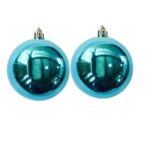 NT - BOLA LISA AZUL 7CM C/2PÇ - NTB1005A