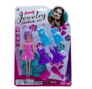 BONECA C/7 ACESSORIOS - BA-10264