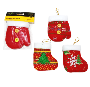 NT - ENFEITE BOTA E MEIA 8X6,5CM - NTA01024