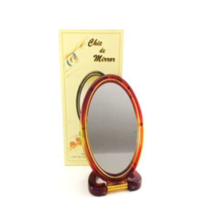 ESPELHO OVAL DUPLA FACE PQ - AX13825