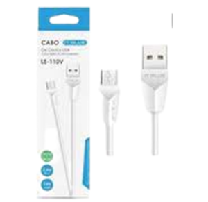 CABO PARA CELULAR V8 2.4A COM 1 M - LE-110V