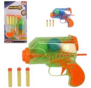 PISTOLA LANÇA BOLA E DARDO - WBU2807
