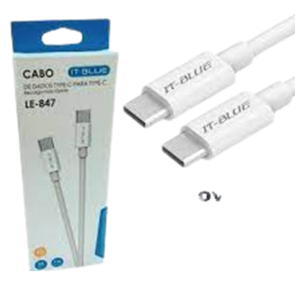 CABO TIPO C X TIPO C - 3.0A - C/1M - LE-847