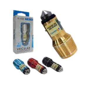 CARREGADOR VEICULAR PLUG 3.4A - LE-528