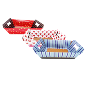 CESTO PAPEL 16,5X11,5X7,5CM SORTIDO - REF 4516