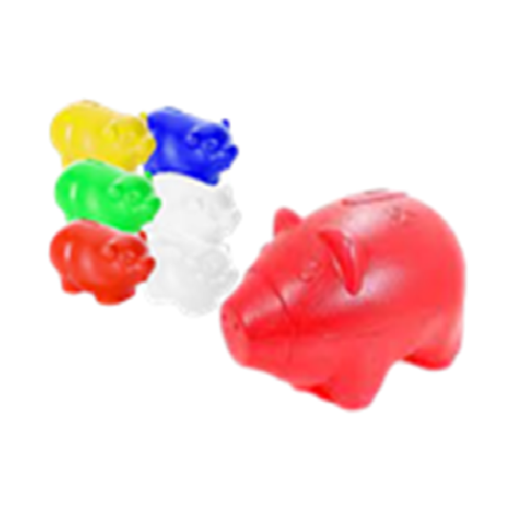 COFRE PORQUINHO PLASTICO 12X6CM - 851