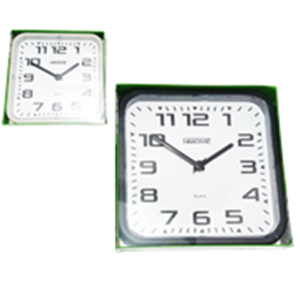 RELOGIO DE PAREDE QUADRADO 21CM ARABICO - MX*40020-1