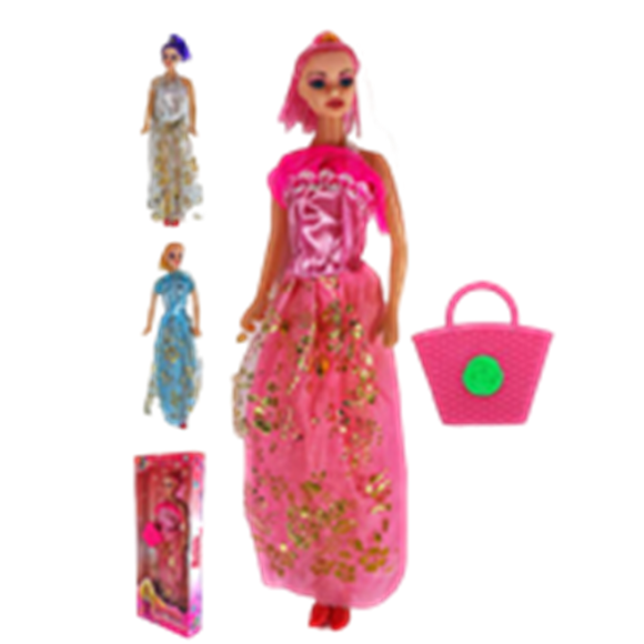 BONECA DORINHA C/BOLSINHA - JR0078