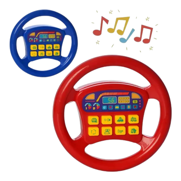 VOLANTE MUSICAL À PILHA - JR0211