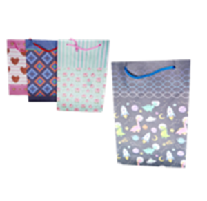 SACOLA DE PRESENTE 17X11X3,9CM SORTIDA - REF 55