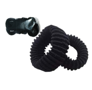 ELASTICO ESTRELA LISA SUPER PRETO C/6 UNID - D71