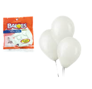 BALÃO 6.5 C/20 UNID BRANCO