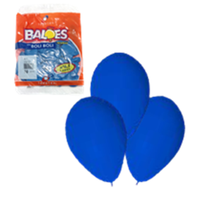 BALÃO 6.5 C/20 UNID AZUL ESCURO