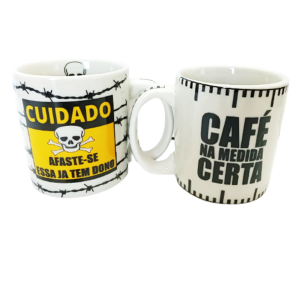 CANECA DE CERAMICA 300ML - HUMOR