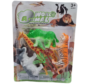 ANIMAIS DA SELVA C/5 PÇS - ASH-15.4912CA