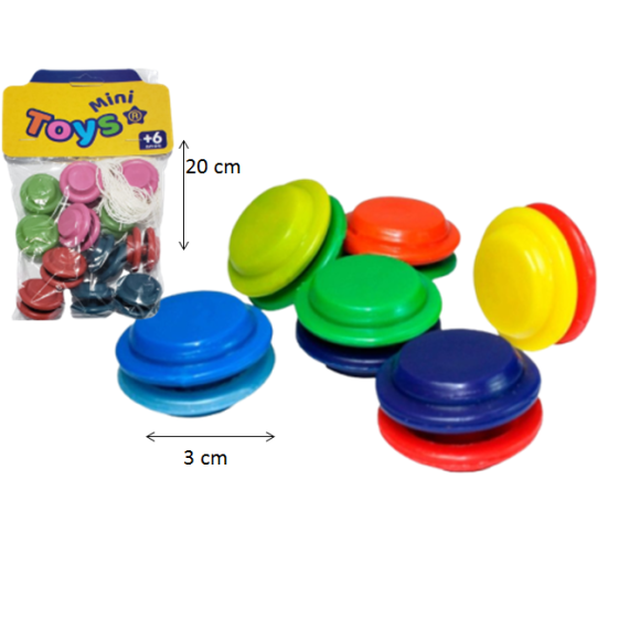 MINI YOYO C/12 PÇS - 0209